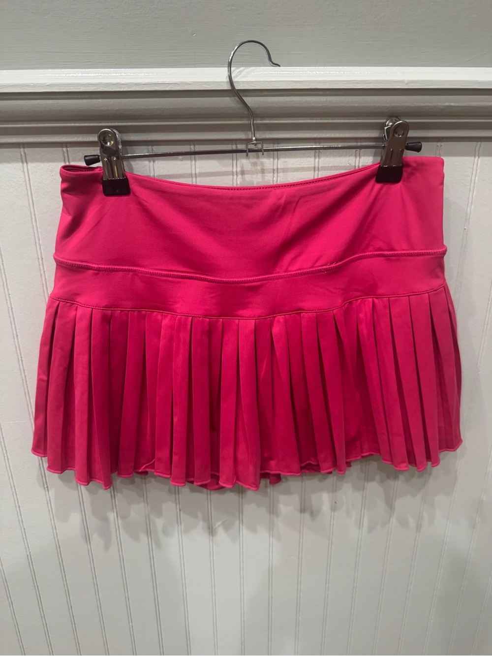 Goldhinge Pink Pleated Athletic Skirt Size Medium